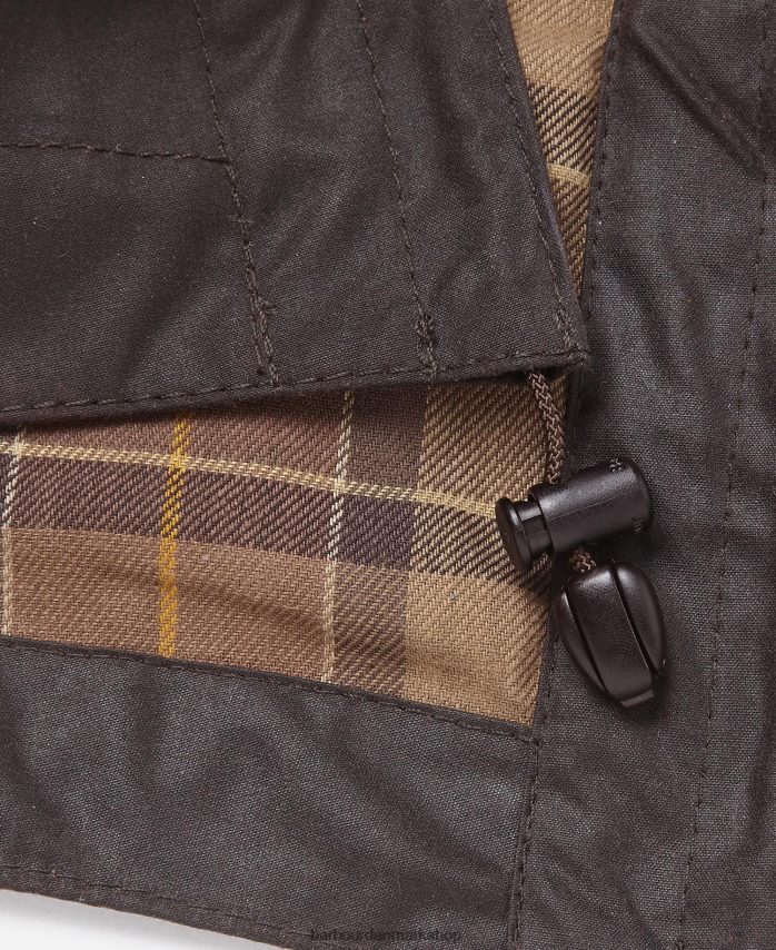 sort voks bomuldshætte BR2BR22319 Mænd Barbour tilbehør