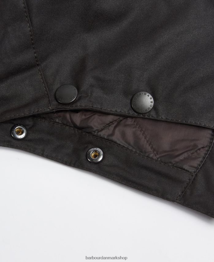 sort voks stormhætte BR2BR22338 Mænd Barbour tilbehør