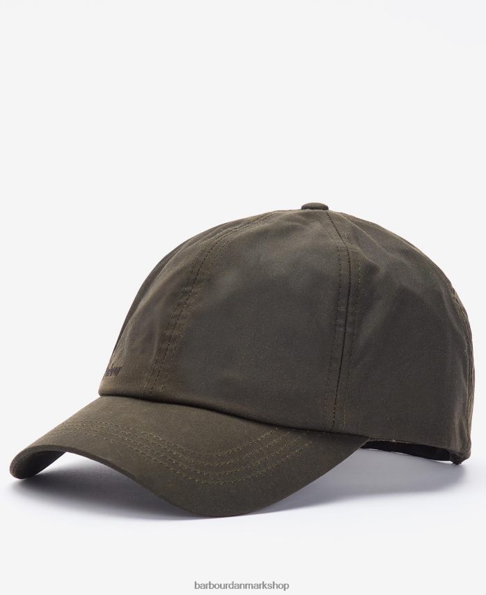 flåde/cordovan sport cap voks BR2BR22235 Mænd Barbour tilbehør