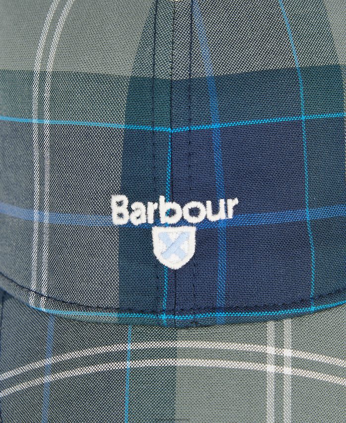 kielder blå tartan sportshætte BR2BR22271 Mænd Barbour tilbehør