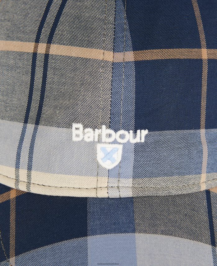 kielder blå tartan sportshætte BR2BR22299 Mænd Barbour tilbehør