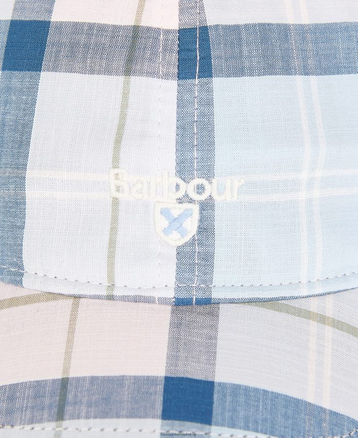 kielder blå tartan sportshætte BR2BR22303 Mænd Barbour tilbehør