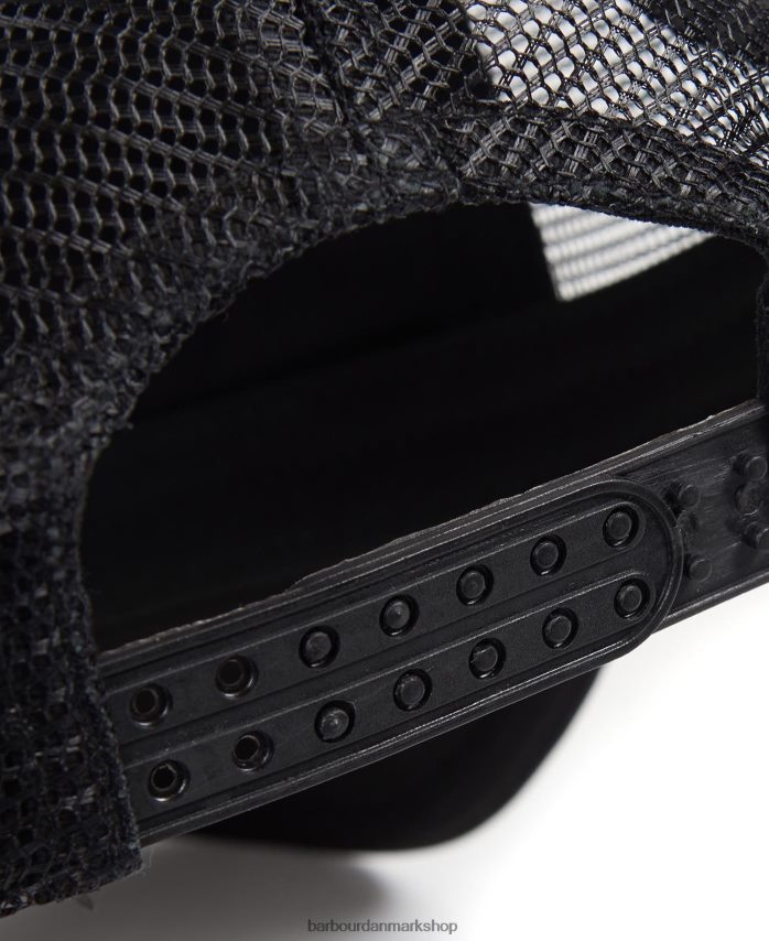 sort heli trucker kasket BR2BR22279 Mænd Barbour tilbehør