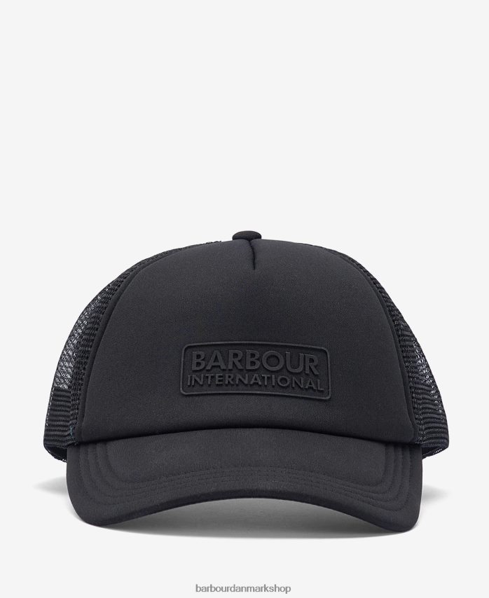 sort heli trucker kasket BR2BR22279 Mænd Barbour tilbehør