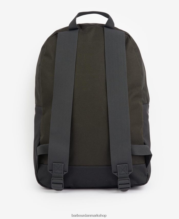 marineblå/oliven highfield kanvas rygsæk BR2BR22206 Mænd Barbour tilbehør