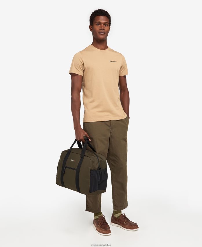 oliven/sort arwin canvas holder BR2BR22209 Mænd Barbour tilbehør