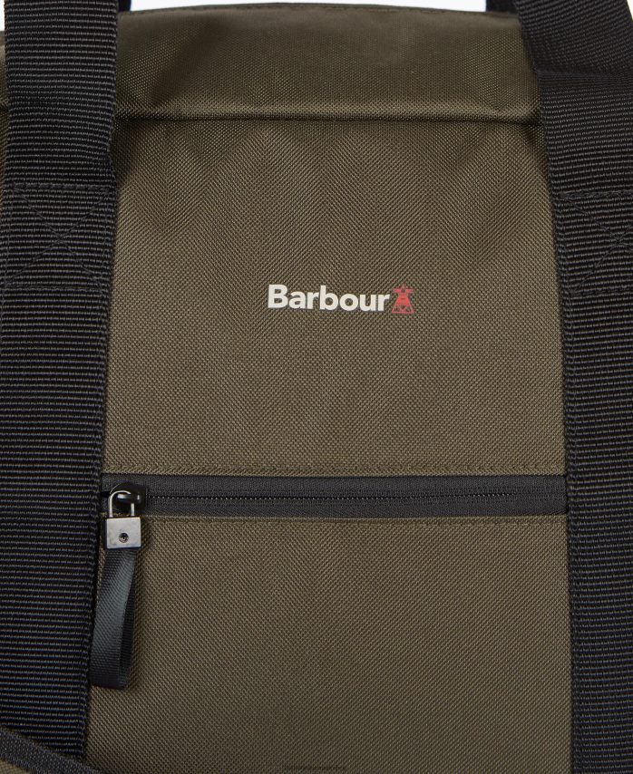 oliven/sort arwin canvas holder BR2BR22209 Mænd Barbour tilbehør