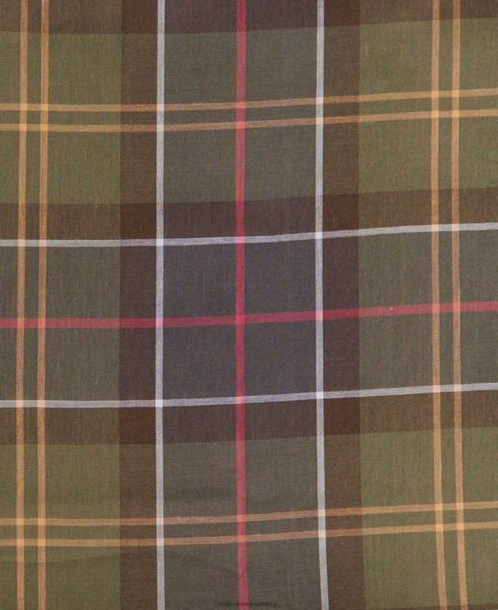 sort ur/monokrom lommetørklæde gaveæske sæt BR2BR22354 Mænd Barbour tilbehør