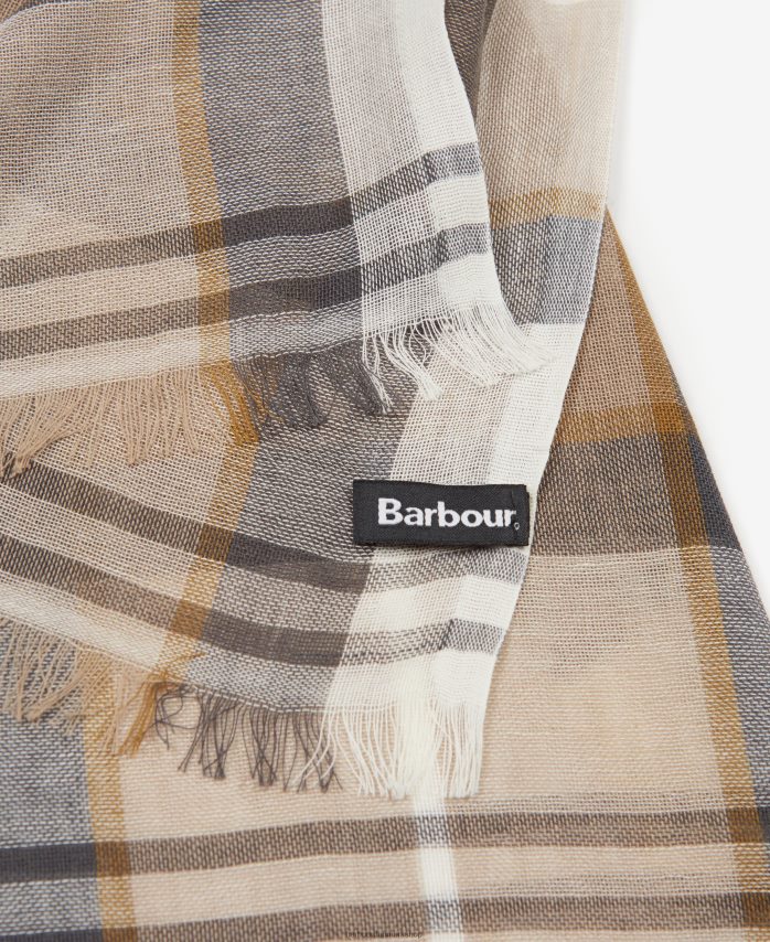 sten kjole tartan welton tartan tørklæde BR2BR22356 Mænd Barbour tilbehør