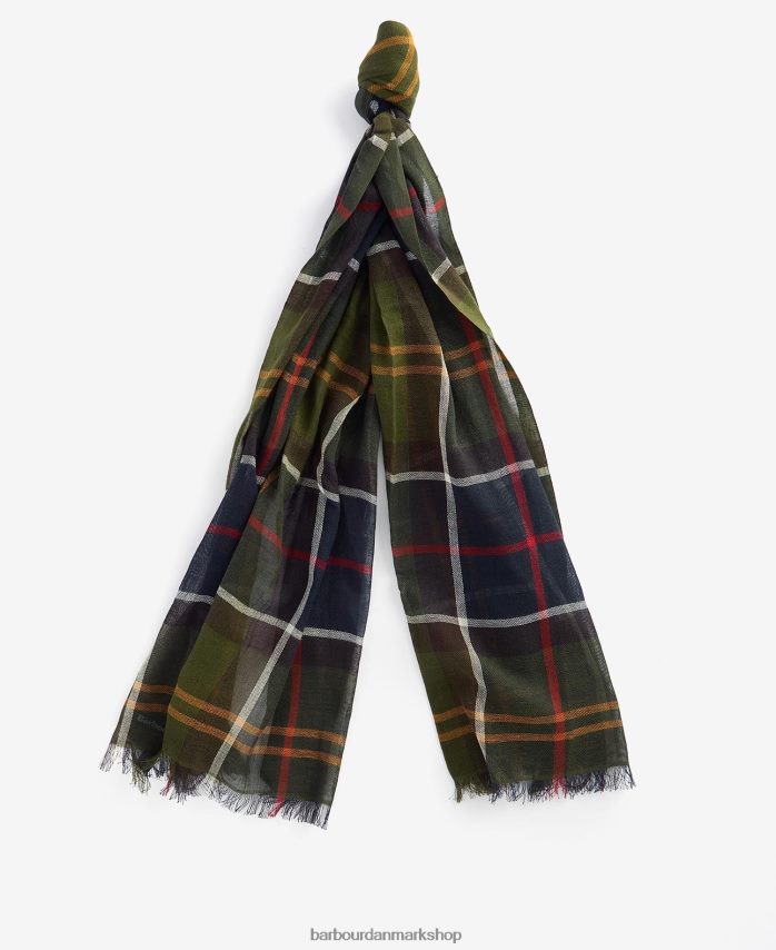 sten kjole tartan welton tartan tørklæde BR2BR22357 Mænd Barbour tilbehør