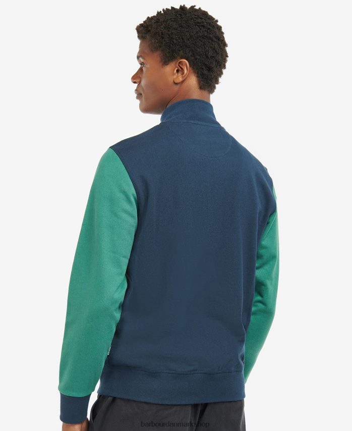 klassisk flåde northgate letterman jakke BR2BR21016 Mænd Barbour tøj