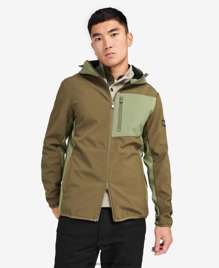 klassisk sort mercian shell & fleecejakke BR2BR21135 Mænd Barbour tøj