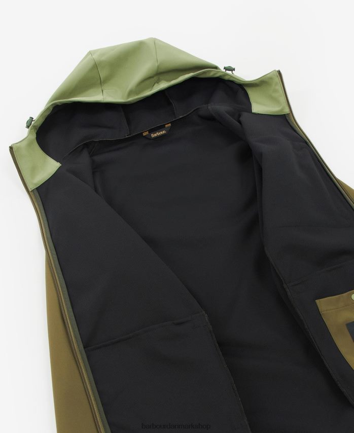 klassisk sort mercian shell & fleecejakke BR2BR21135 Mænd Barbour tøj