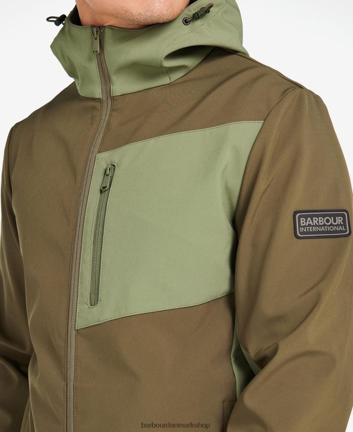klassisk sort mercian shell & fleecejakke BR2BR21135 Mænd Barbour tøj