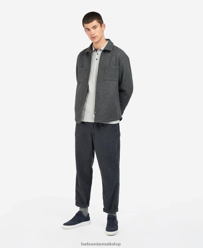 trækul/cordovan elfenbensuld BR2BR2220 Mænd Barbour tøj