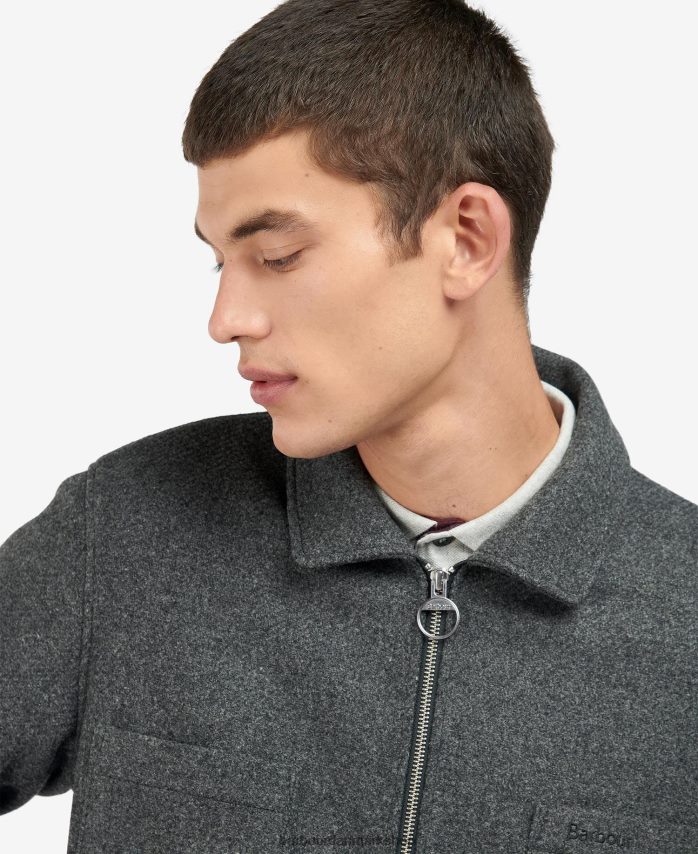 trækul/cordovan elfenbensuld BR2BR2220 Mænd Barbour tøj