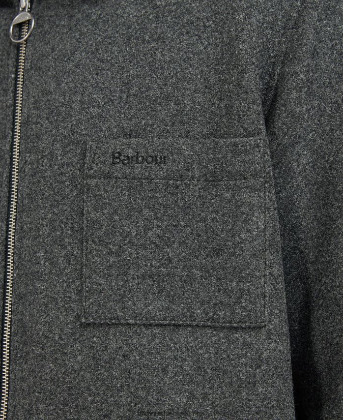 trækul/cordovan elfenbensuld BR2BR2220 Mænd Barbour tøj