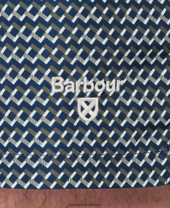 flåde diamant geo badeshorts BR2BR21201 Mænd Barbour tøj