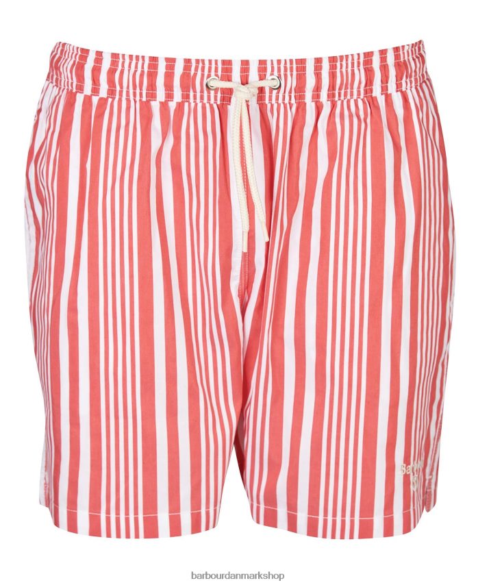klassisk rød deckham badeshorts BR2BR21213 Mænd Barbour tøj