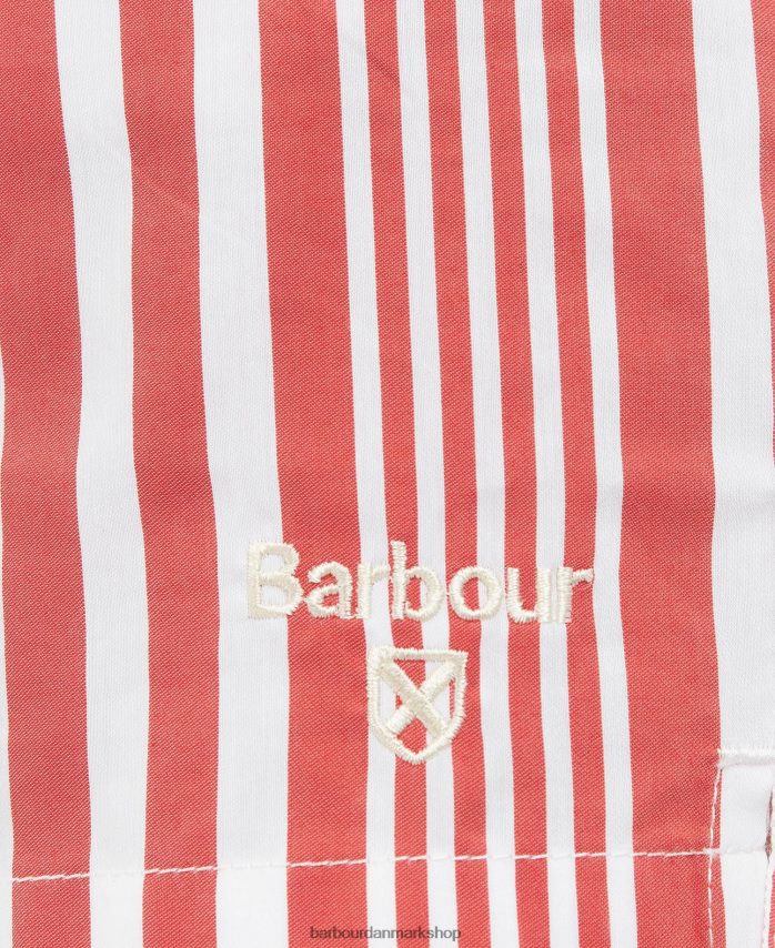 klassisk rød deckham badeshorts BR2BR21213 Mænd Barbour tøj