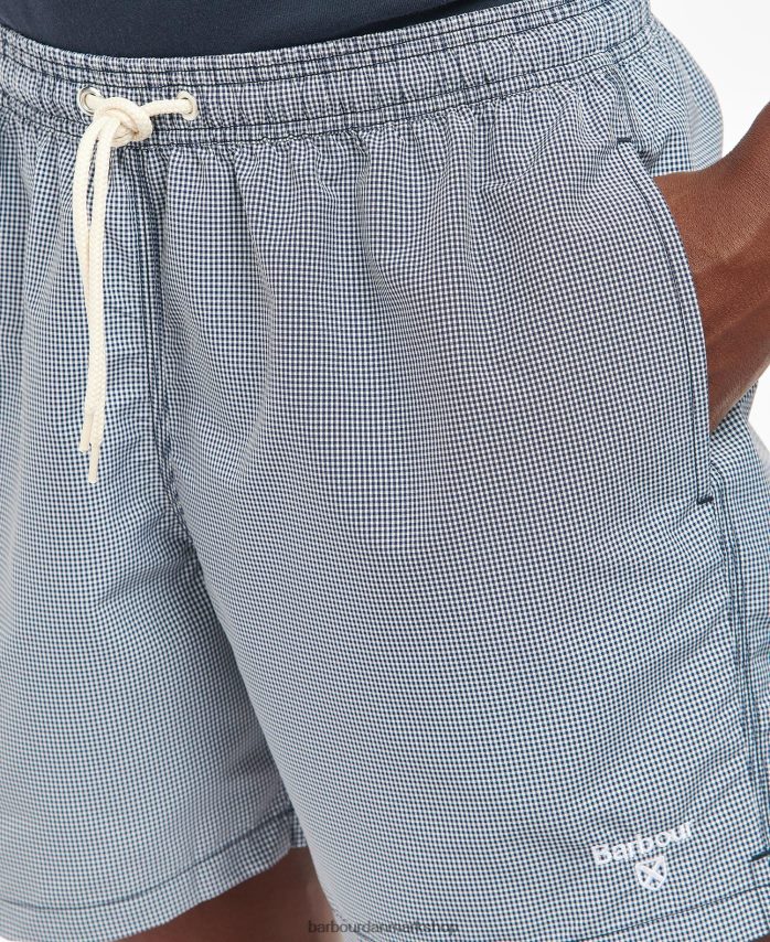 klassisk rød gingham badeshorts BR2BR21219 Mænd Barbour tøj