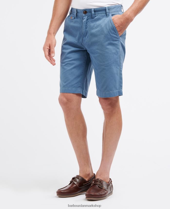 kraft blå neuston twill shorts BR2BR21158 Mænd Barbour tøj