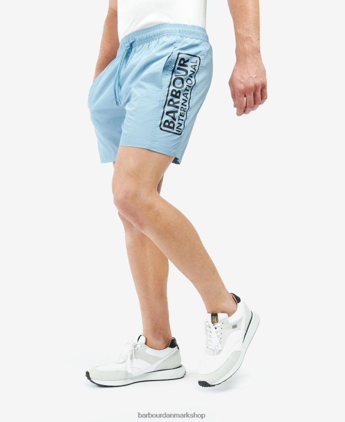 nattehimmel store badeshorts med logo BR2BR21228 Mænd Barbour tøj