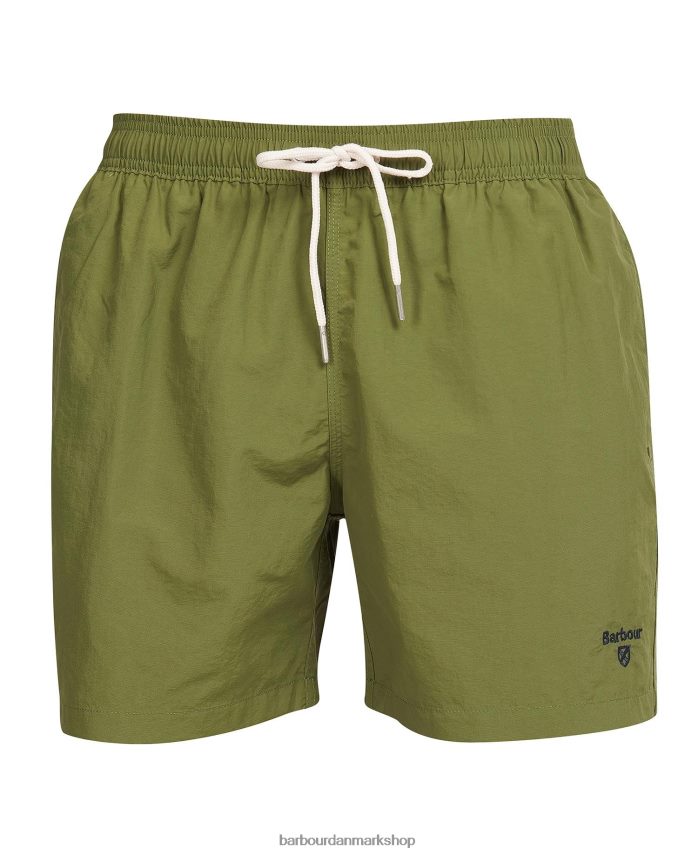oliven essentielle logo 5'' badeshorts BR2BR21194 Mænd Barbour tøj
