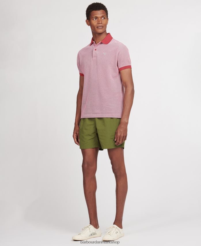 oliven essentielle logo 5'' badeshorts BR2BR21194 Mænd Barbour tøj