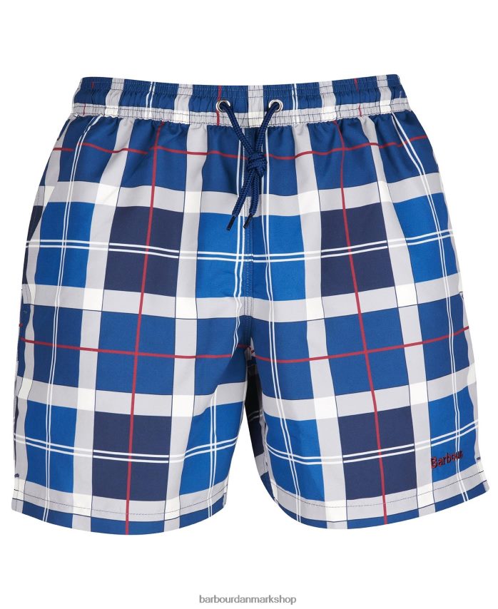 sommer navy tartan tartan badeshorts BR2BR21175 Mænd Barbour tøj
