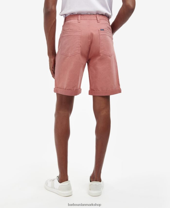 vasket blå twill shorts BR2BR21235 Mænd Barbour tøj