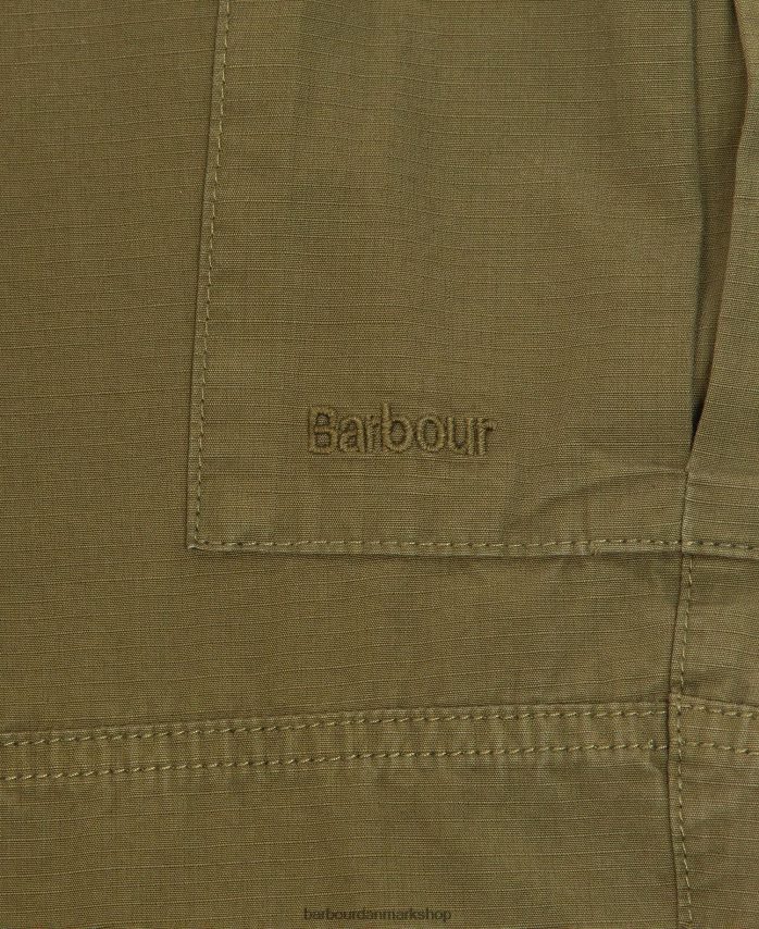 vedbend grøn essentielle ripstop cargo bukser BR2BR21183 Mænd Barbour tøj