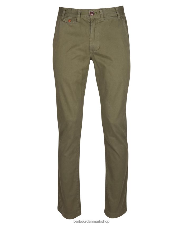 vedbend grøn neuston twill bukser BR2BR21143 Mænd Barbour tøj