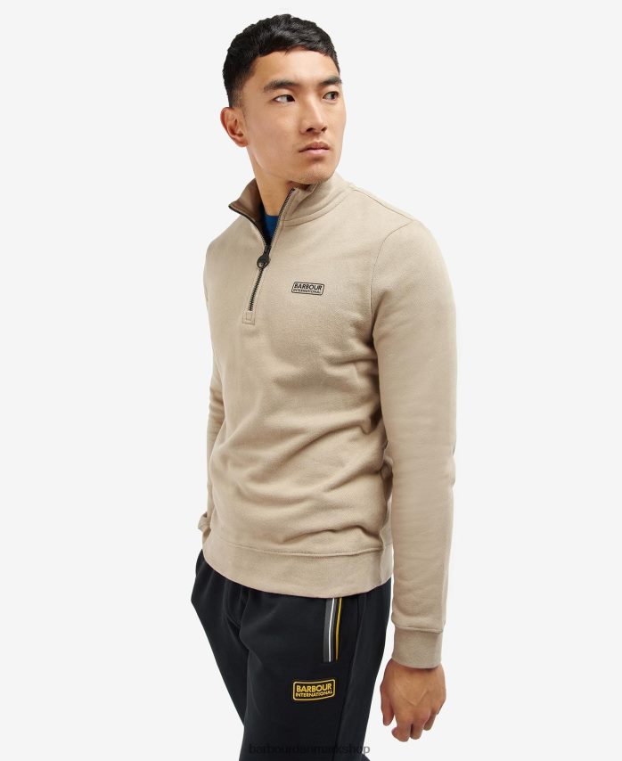 Skov essentiel sweatshirt med halv lynlås BR2BR21069 Mænd Barbour tøj