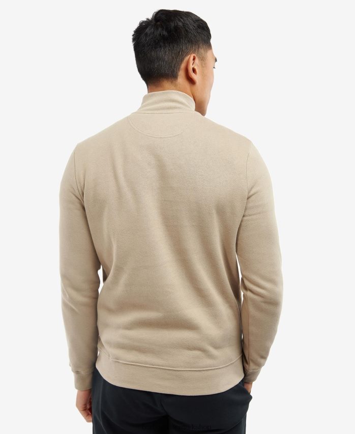 Skov essentiel sweatshirt med halv lynlås BR2BR21069 Mænd Barbour tøj