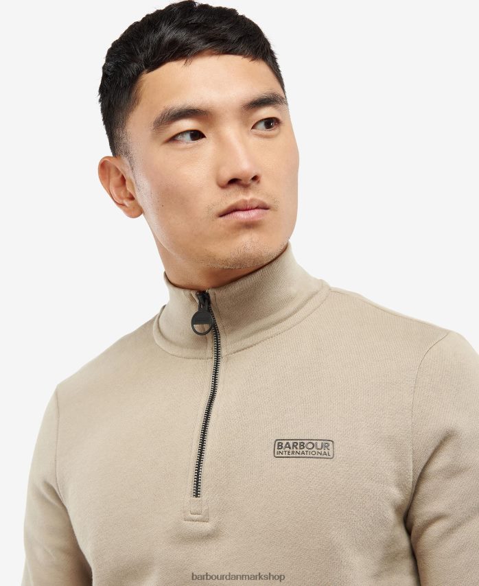Skov essentiel sweatshirt med halv lynlås BR2BR21069 Mænd Barbour tøj