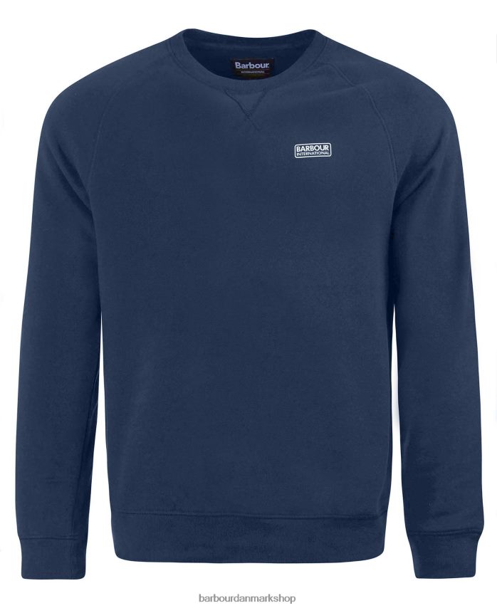 antracit mergel international sweatshirt med rund hals BR2BR21019 Mænd Barbour tøj