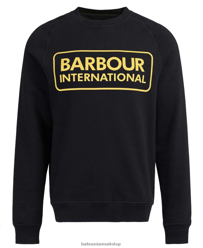 antracit mergel international sweatshirt stort logo BR2BR21023 Mænd Barbour tøj