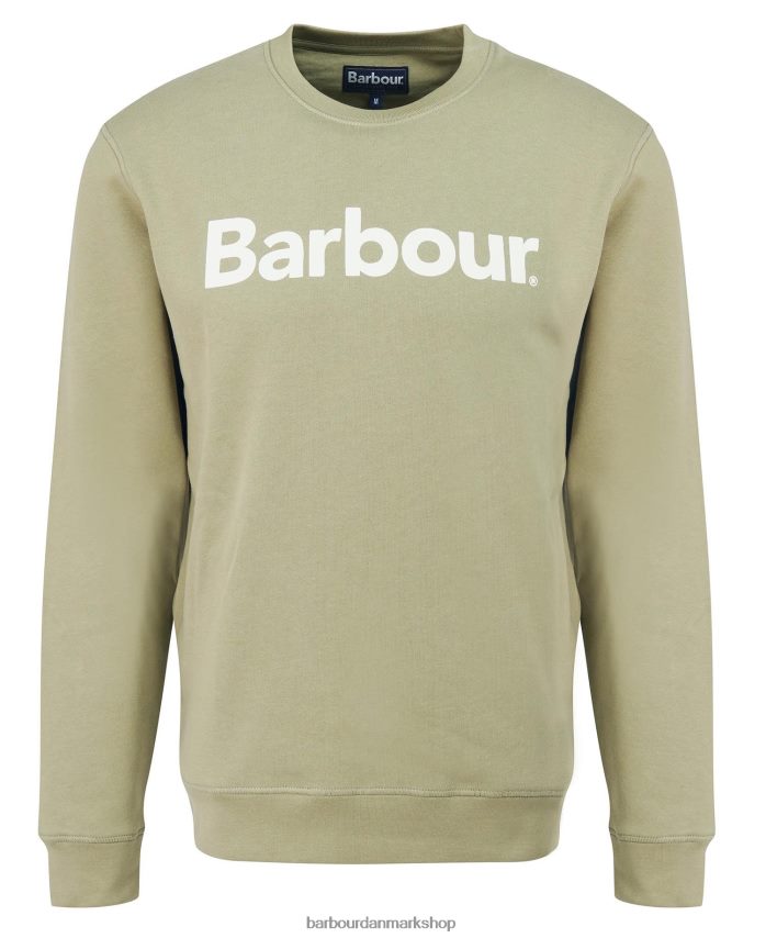 flåde logo sweatshirt med rund hals BR2BR21032 Mænd Barbour tøj