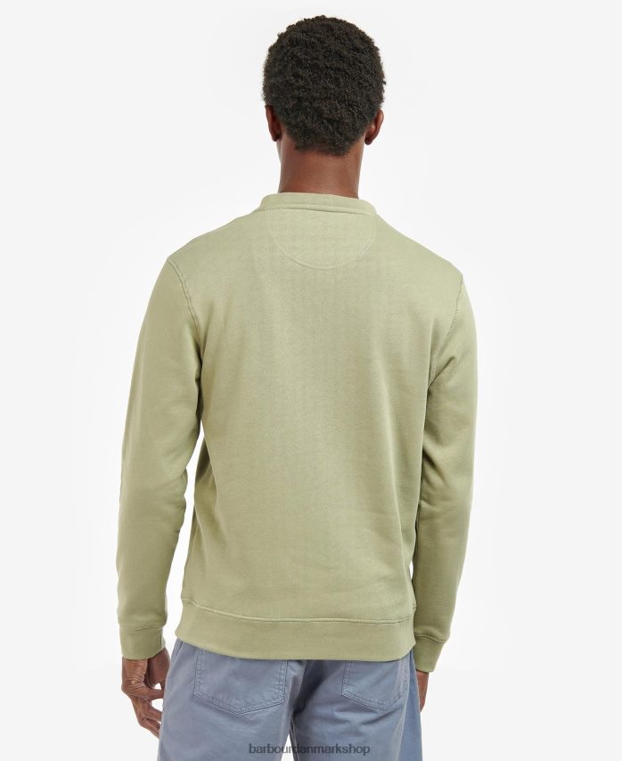 flåde logo sweatshirt med rund hals BR2BR21032 Mænd Barbour tøj