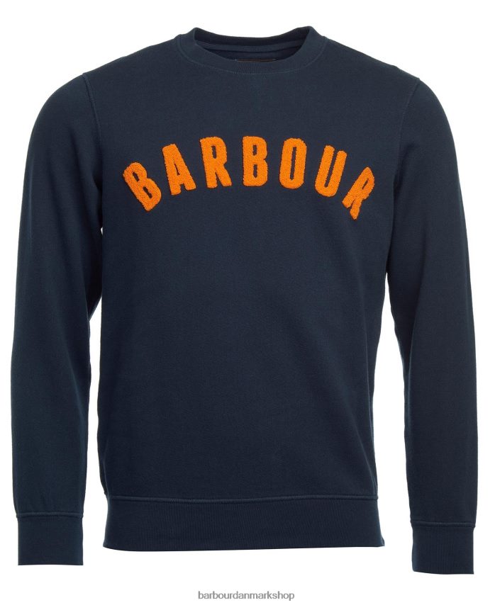 flåde prep logo sweatshirt BR2BR21006 Mænd Barbour tøj