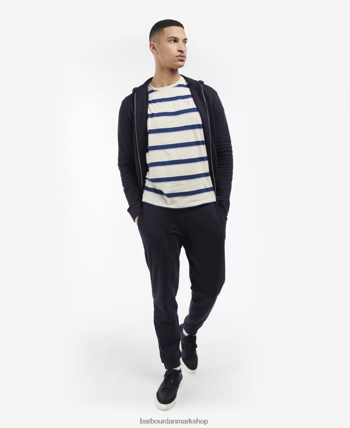 grå mergel wallington hættetrøje med lynlås BR2BR2983 Mænd Barbour tøj