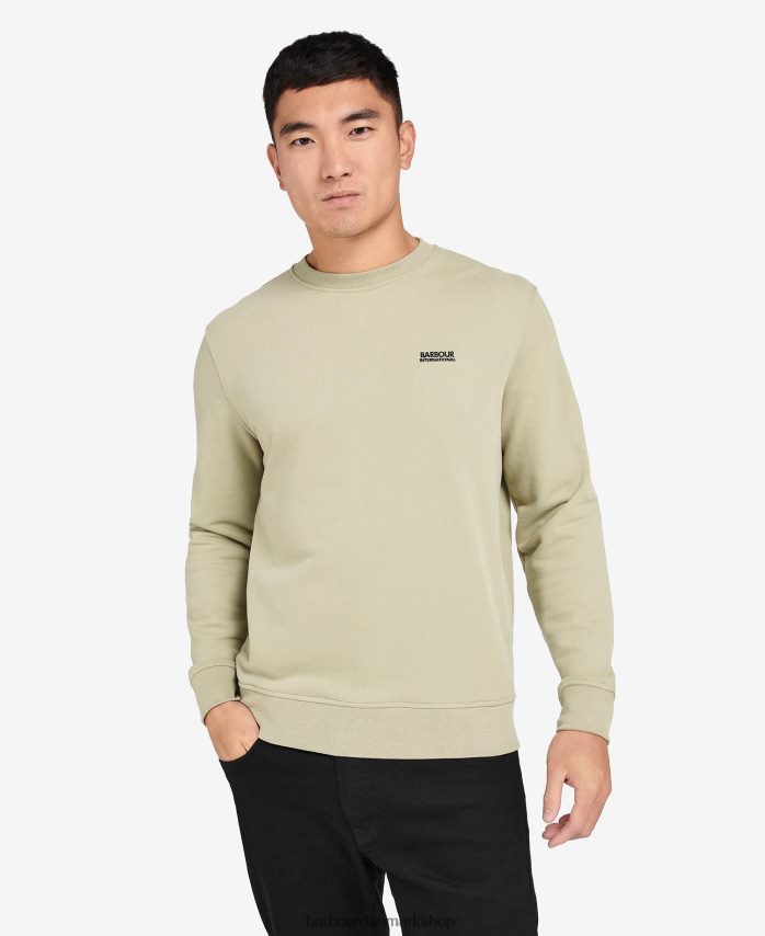 kavaleri sand roadster sweater med rund hals BR2BR21002 Mænd Barbour tøj