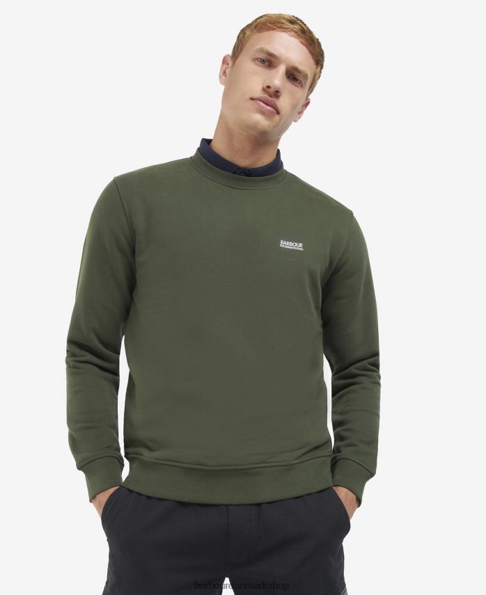 kavaleri sand roadster sweater med rund hals BR2BR21067 Mænd Barbour tøj