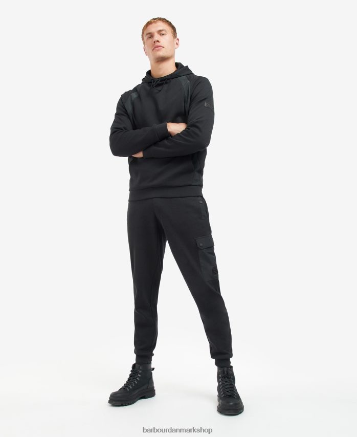 klassisk sort Vinnie hættetrøje BR2BR21043 Mænd Barbour tøj