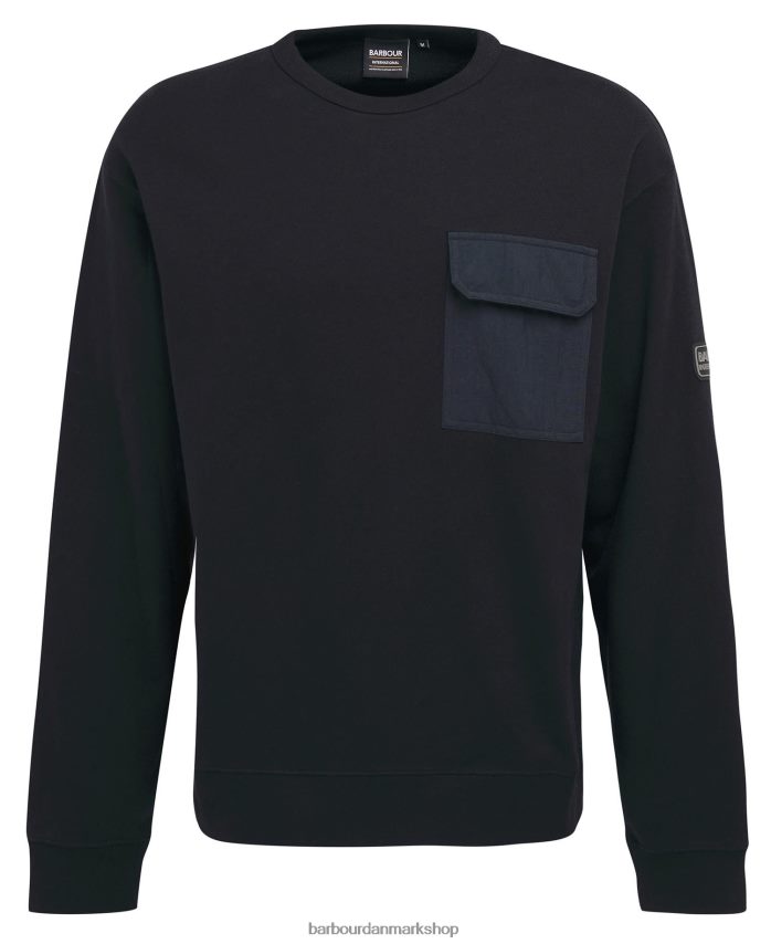 klassisk sort banks sweatshirt BR2BR21025 Mænd Barbour tøj