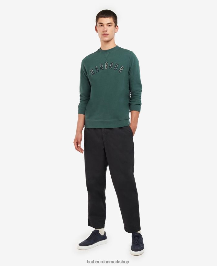 monaco blå debson crew jumper BR2BR2992 Mænd Barbour tøj