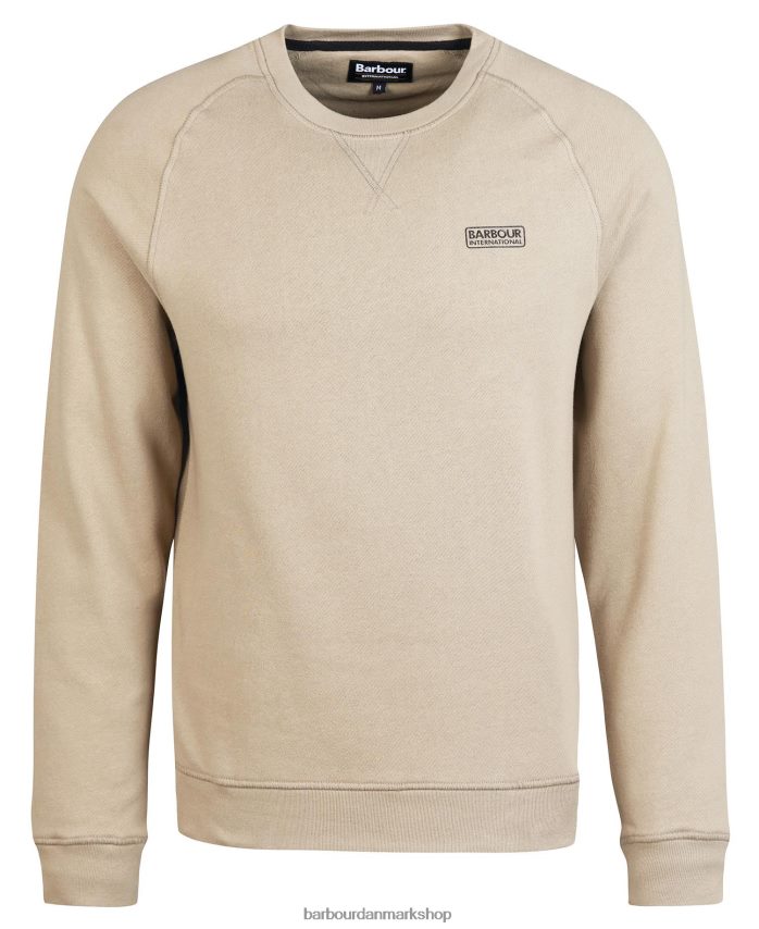 pudder blå essentiel sweatshirt med rund hals BR2BR21072 Mænd Barbour tøj