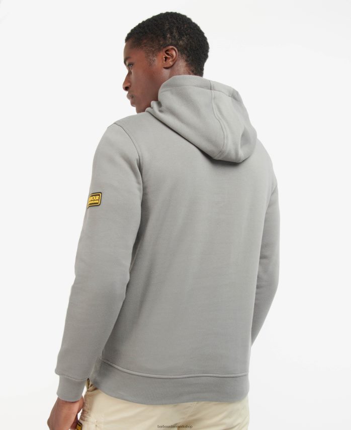 sort badge halv lynlås hættetrøje BR2BR21070 Mænd Barbour tøj