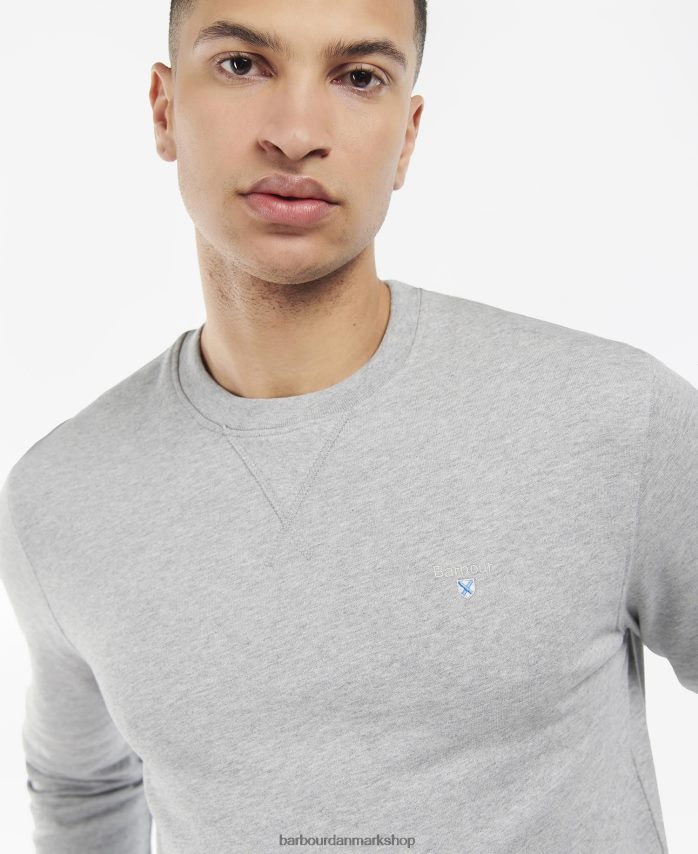 sort ridsdale sweatshirt med rund hals BR2BR21012 Mænd Barbour tøj